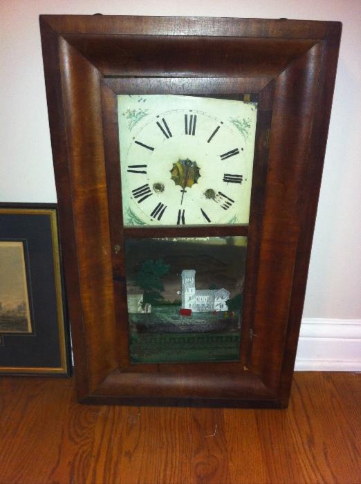 Antique Ogee clock--needs repair.