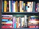 100s of books--cookbooks, novels, history and more.
