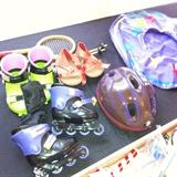 American Girl sports equipment.