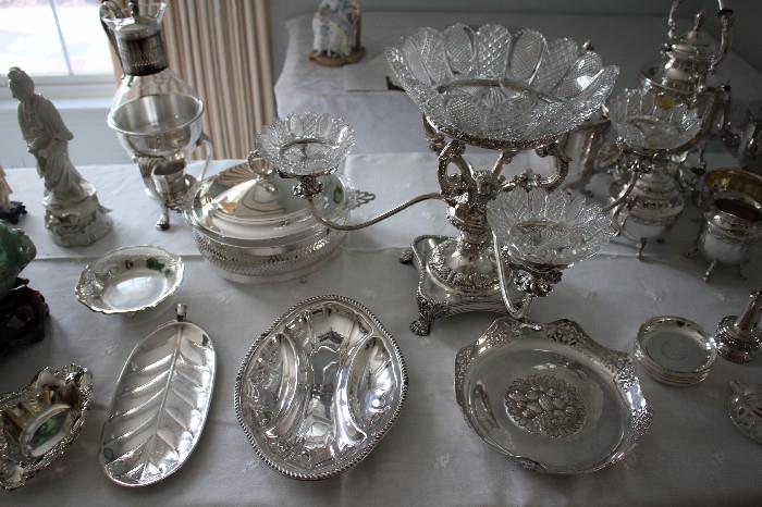 Collection of Silverplate