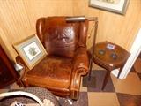nice large leather chair