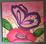 Large acrylic painting -- now in Bargainville