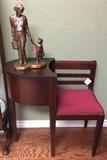 Vintage telephone desk, Austin Sculpture