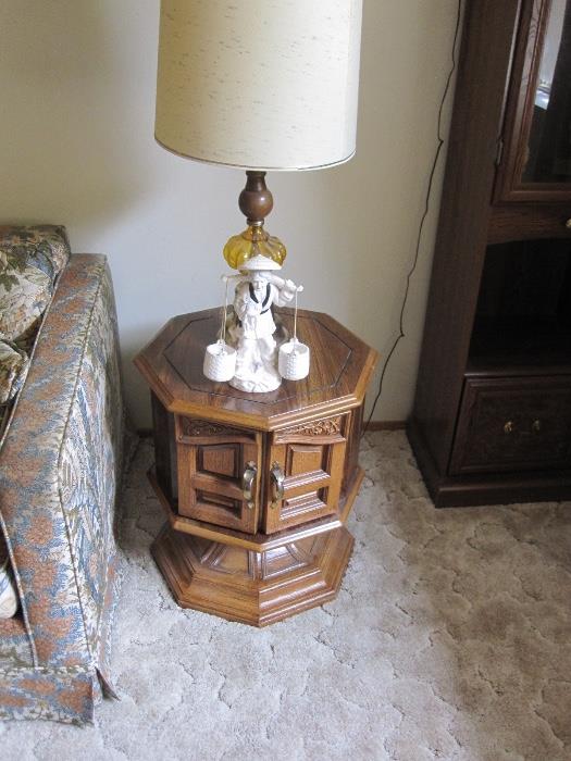 End Table, Lamp
