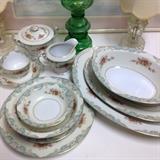 Beautiful set of China. We have lots of china.