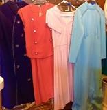 A load of vintage clothing.