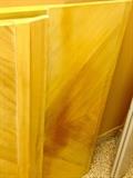 Twin headboard and footboard.