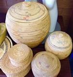 Beautiful handmade baskets.