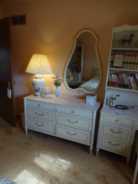 vintage dresser and mirror- "John a Colby and Son's"
