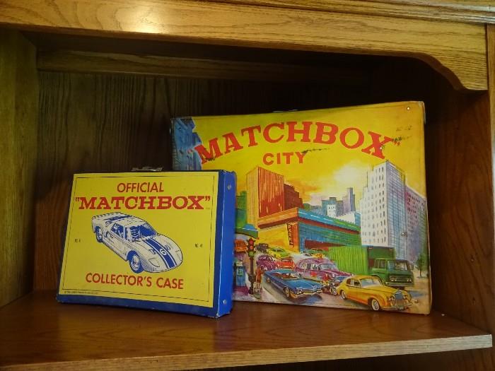 Matchbox City and collectors Case