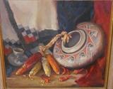 Another Glada Avenelle Trenchard oil on canvas. Beautiful still life.
