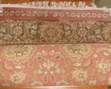 Close detail of rug.