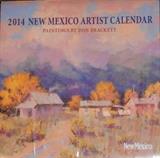 Don Brackett was honored by New Mexico Magazine, having his paintings complete their 2014 calendar. 