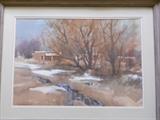 Listed Artist Don Brackett, AWS. A founding member of the Taos Six, Brackett's painting are very collectible.
