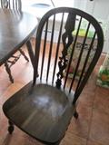 1 of 4 chairs w/matching table