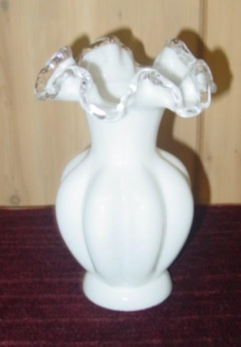 Fenton Silvercrest Vase