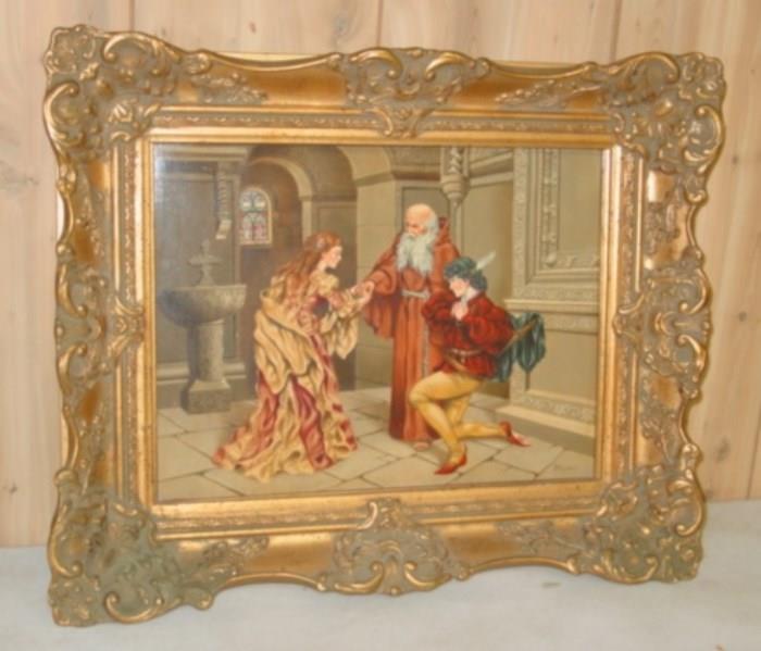 Hand Painted On Porcelain Picture - Artist Signed