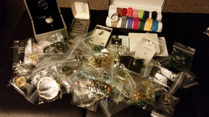 Tons of costume jewelry!!