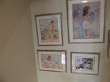 Deborah Robinson Serigraph's with letters of Authenticity