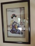 Silk 3-D Geisha Girl