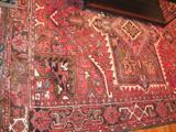 Large 9X8 Bacara Oriental Rug with Fringe
