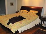 Pottery Barn King Size Sleigh Bed
Tempurpedic Mattress and Box spring King Size