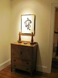 1930's Art Deco Birch Wood (2 other matching pieces)