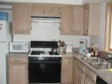 In The kitchen:
Small Appliances (Microwave, Coffee Maker, Etc..)
Of Course: Misc. Items inside the cabinets too