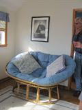Pier 1 Imports Double Papasan Chair