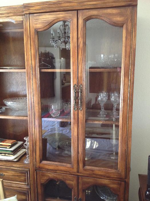 crystal, silver, sterling silver, entertainment center
