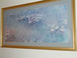 Large format Monet framed copy.