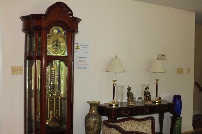 Ridgeway Grandfather Clock for sale by EstateSalesByOlga.com