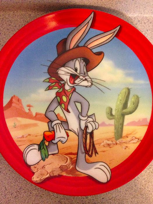 Bugs Bunny plates