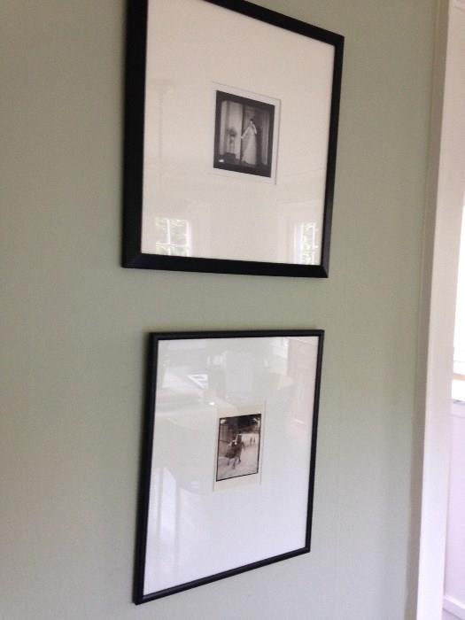Original photographs framed and ready to hang!  Better picture of each piece follows