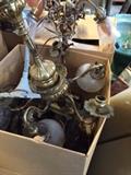 Chandeliers , lamps, lighting