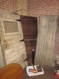 Wood doors, reclaimed barn doors