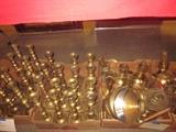 Brass candlesticks