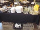 Bar ware, glassware, restaurant supplies