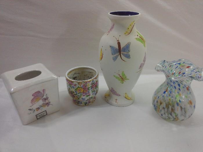 Art Glass / Pottery Vases