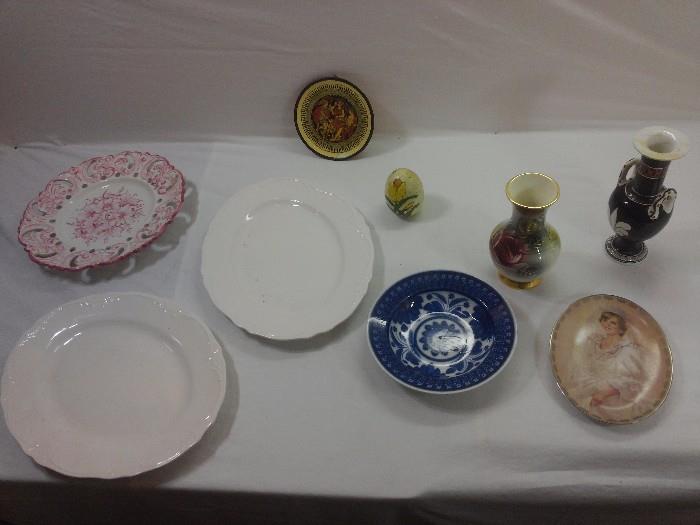 Bradford Exchange Princess Diana Plate + Other Pottery / Vases.