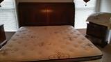 King Size Mattress and Box Springs (Frame Sold)