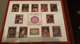 USA Basketball Framed Dream Team Cards