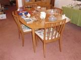Mid Century Dining Table w/ 4 Chairs by Century Furniture