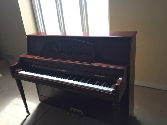 Baldwin Upright Piano. Excellent Condition. $1500.00