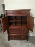Heritage Cherry Wood Bedroom Armoire
