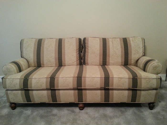 Custom made Striped Sofa