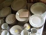 #27 Noritake blue charm 12 place settings $150
Serving pieces are separate