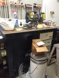 #80 Hirsh tool chest on wheels $60 —