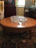 #51 Round Coffee Table - Wood $100 