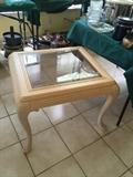 #54 French Country End Table $75